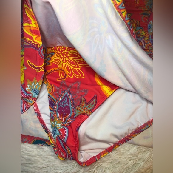 VENUS Pink Paisley One Piece Swimsuit - Picture 12 of 16